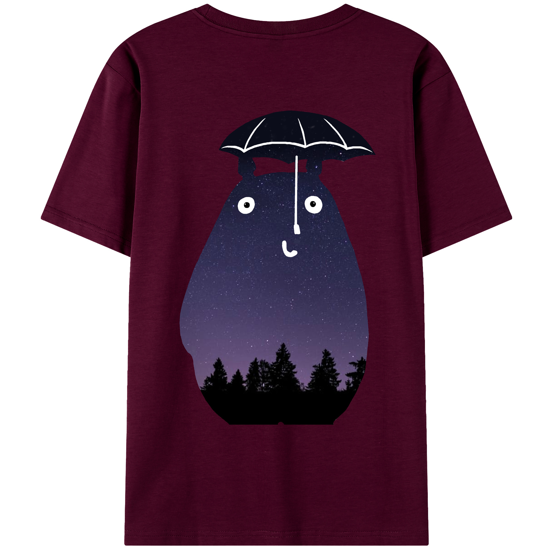 （画像用） となりのトトロ 草壁メイ 草壁サツキ My Neighbor Totoro Satsuki Kusakabe Mei Kusakabe レディース半袖Tシャツ(バックプリント)